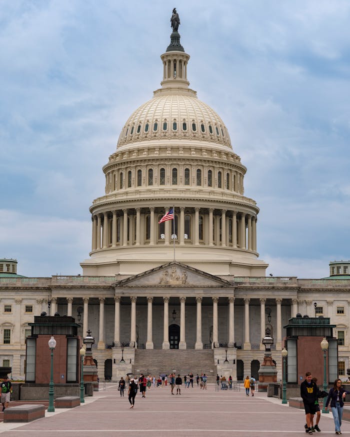 services-02 The United States Capitol Building, showcasing its grand neoclassical architecture, in Washington, DC.